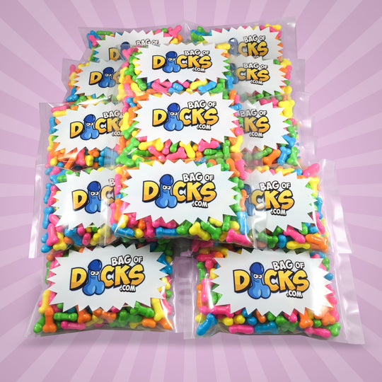 Bachelorette Party - Bag Of Dicks Party Pack - 20 Bags - Bachelor Party Supplies