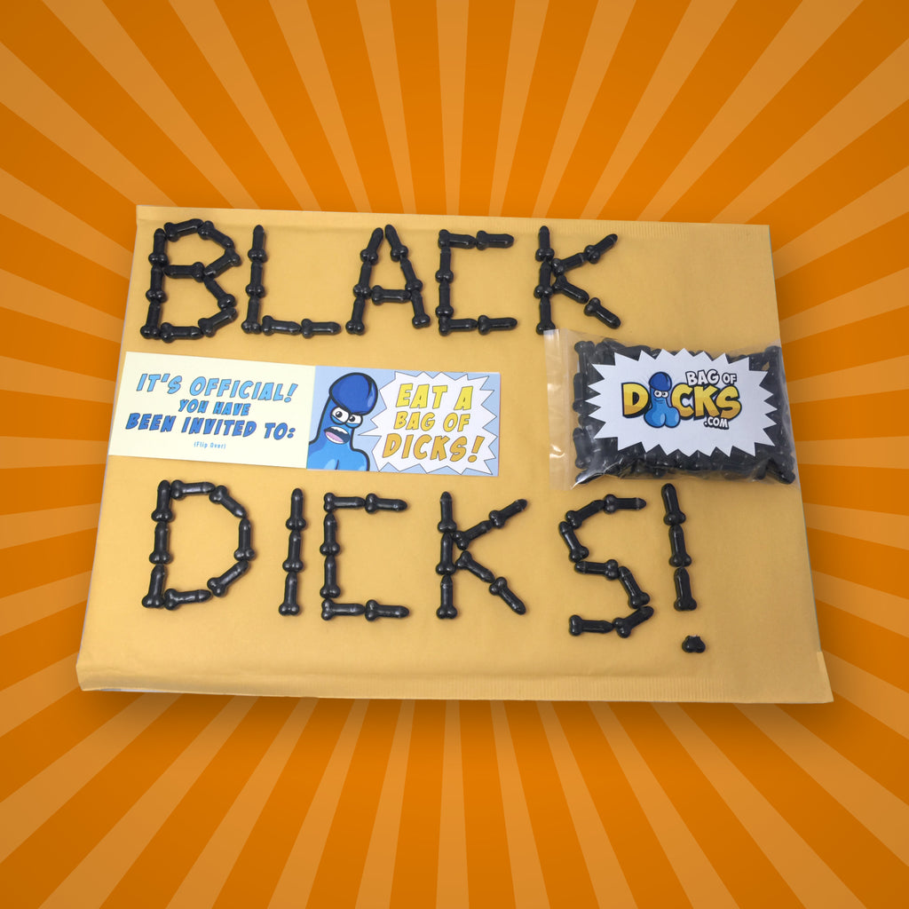 Evil Bag Of Dicks Singing Black Dicks Edition Limited Supplies