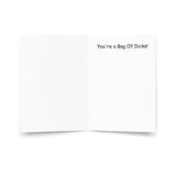 Dickie's Greeting Card Orange